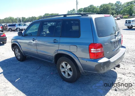 2001 Toyota Highlander V6 from USA, damaged, VIN JTEGF21A510010990